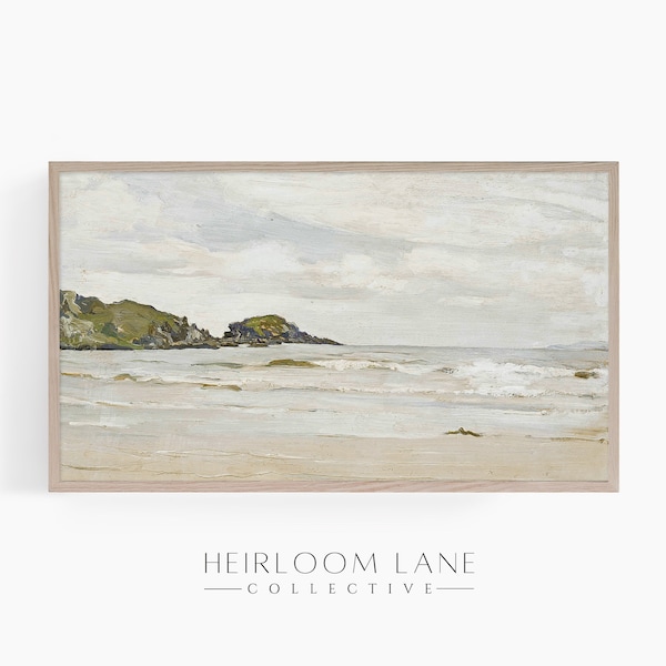 Vintage Beach Art Etsy