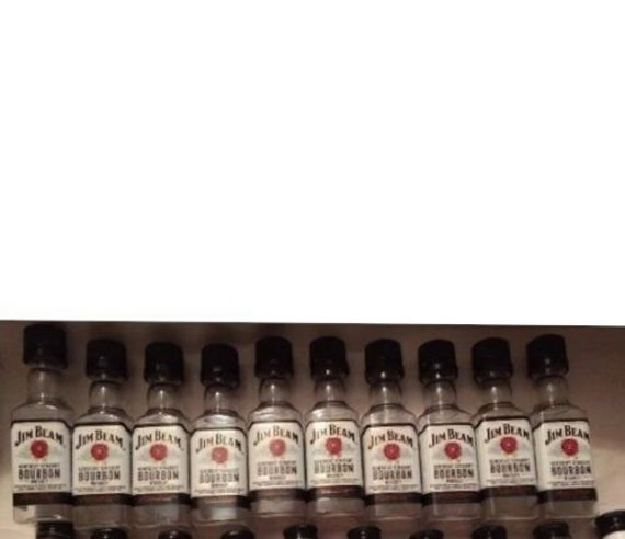 10 Empty Jim Beam Mini Liquor Bottles Empty Plastic 50ml Etsy