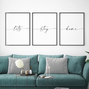Let's stay home pillow kirklands new arrivals