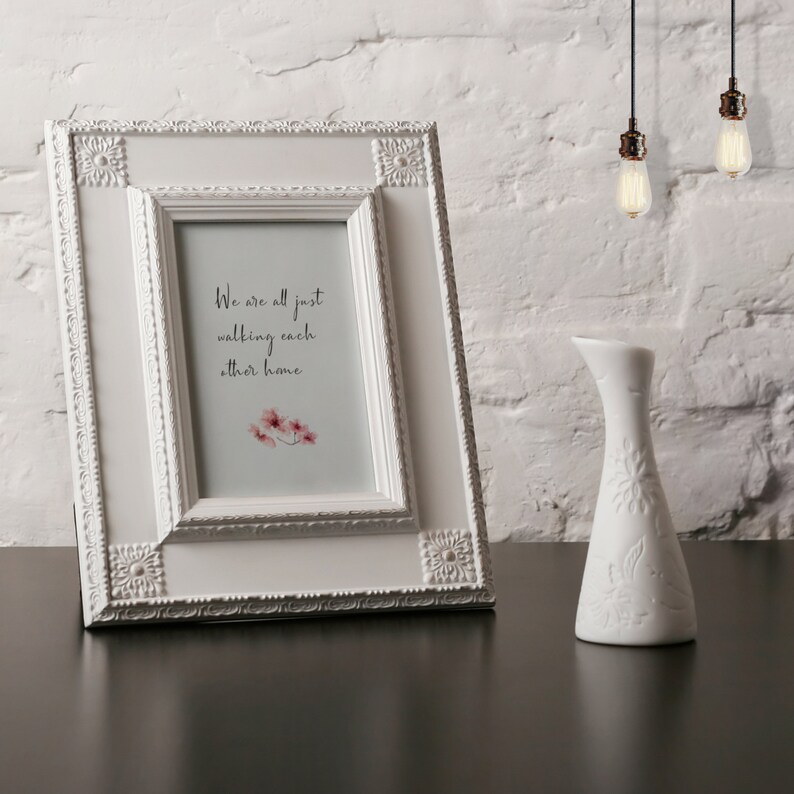 We are all just walking each other home ram dass quote etsy