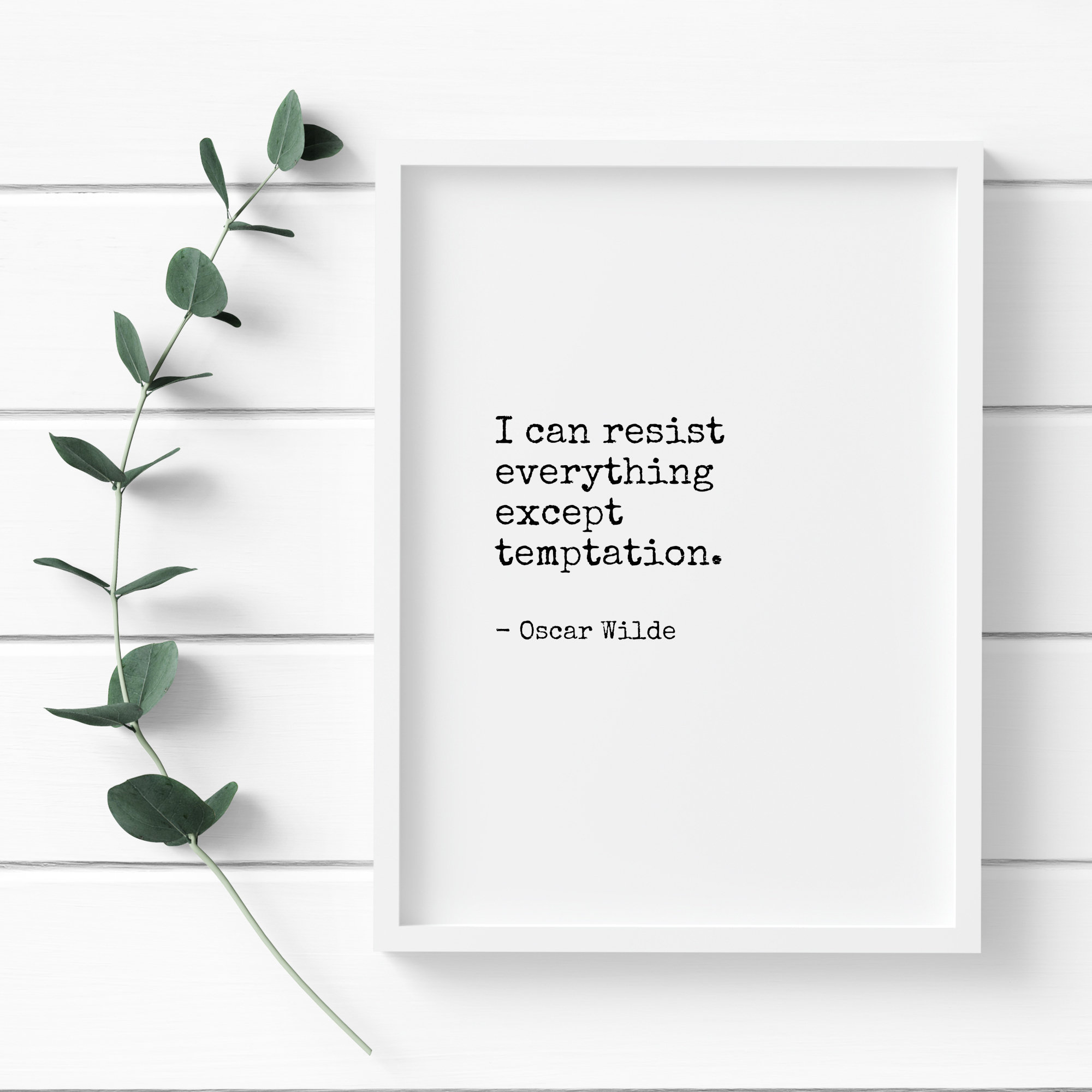 Oscar Wilde Quotes Temptation