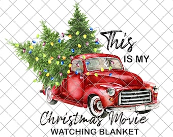 This Is my Christmas movie watching blanket