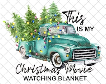 This Is my Christmas movie watching blanket