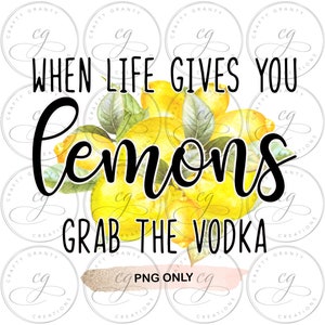 When Life Gives You Lemons Grab The Vodka