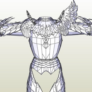 Griffith armor Pepakura