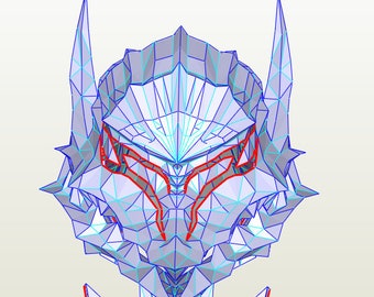Berserk Helmet Pepakura