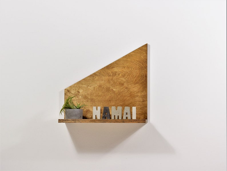 Small wall shelf floating modern shelf Etsy