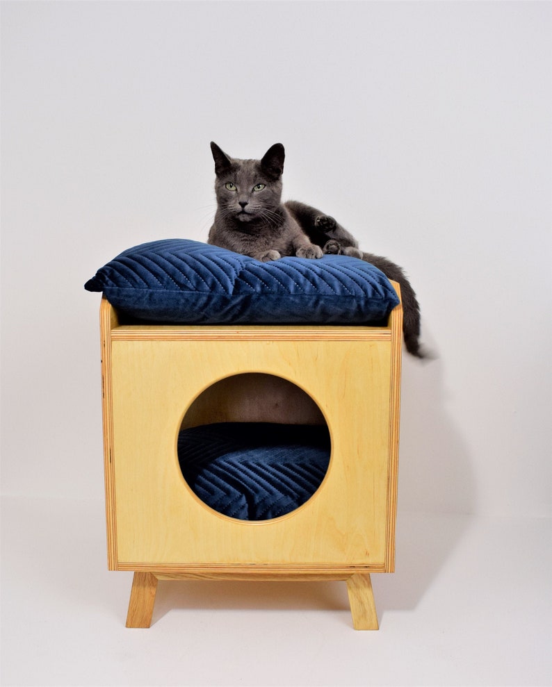 Cat house Cat furniture Pet bed Cat Bed Etsy