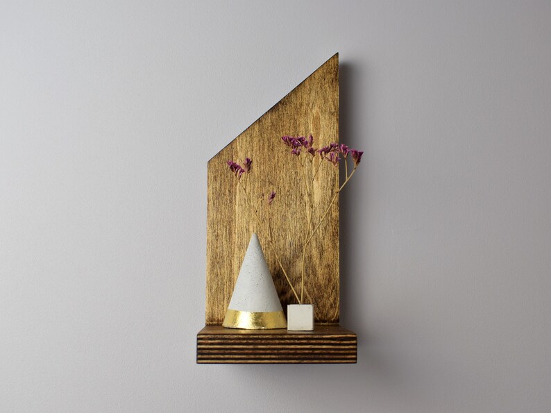 Floating Shelf Made of Birch Plywood Modern and Minimalist Etsy