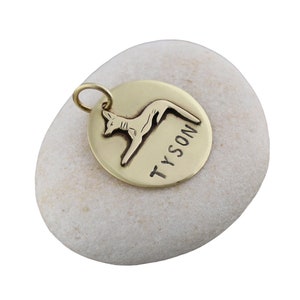 Médaille d'identité personnalisée pour chien, Dieu égyptien Anubis, pour médaillon de collier de chien avec nom, numéro de téléphone, texte et adresse estampés à l'avant