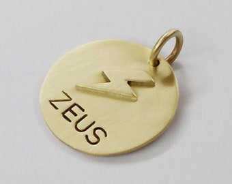 zeus dog tag