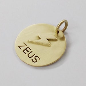 Zeus dog tag discount