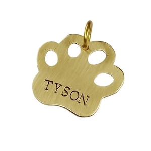 Custom Pawn Dog Tag, Engraved Pet ID Tag with name and phone, Personalized Dog ID Tag for Collar, Handmade and Engraved