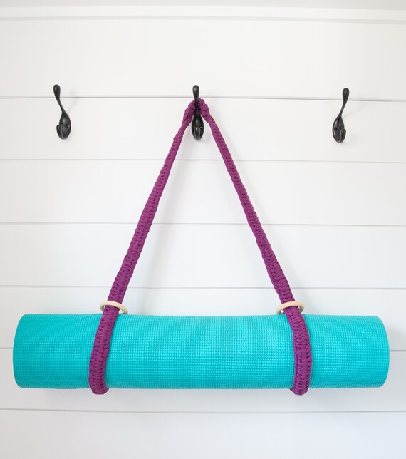 strap yoga mat