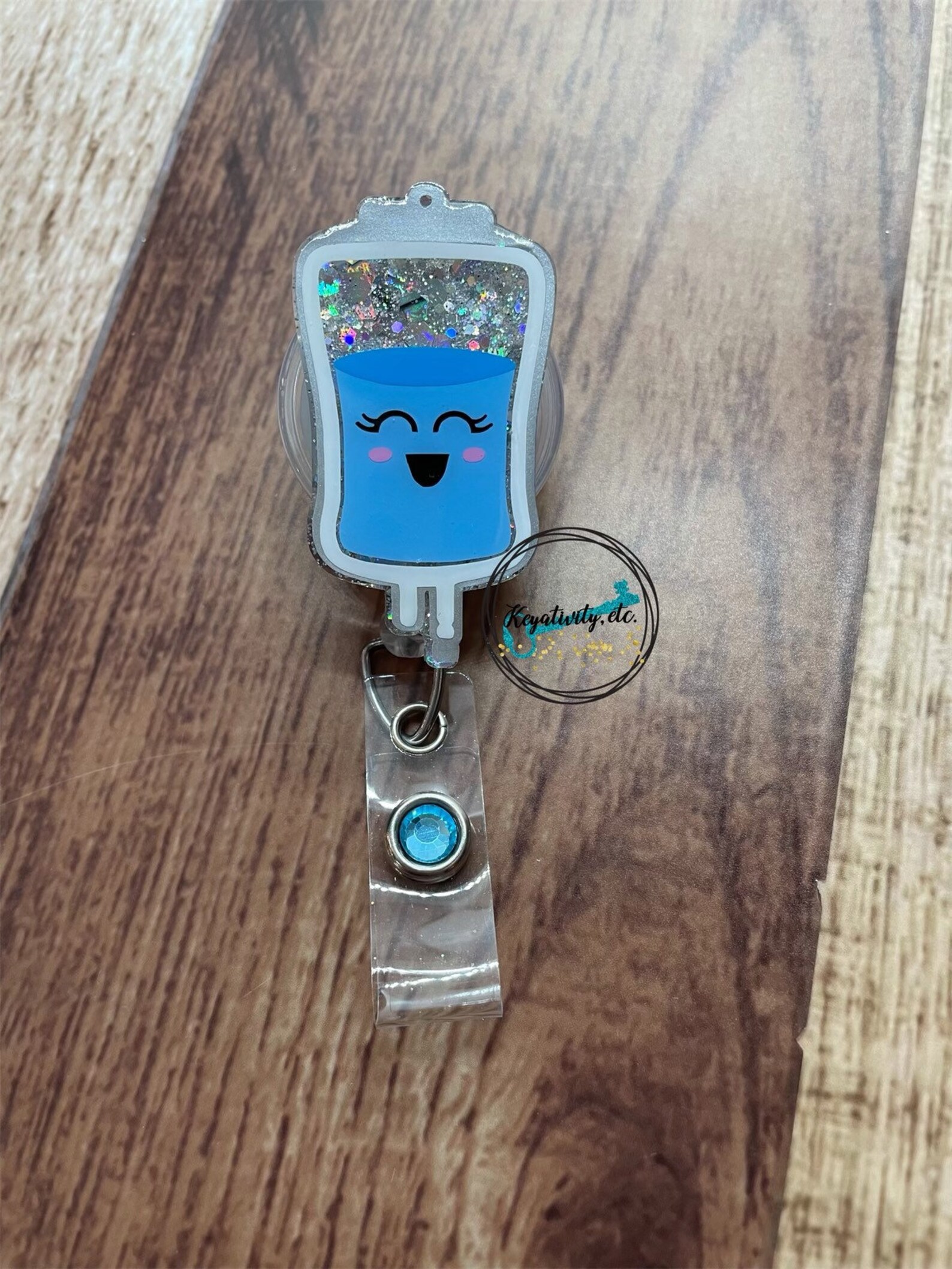 IV Bag Badge Reel Drip Infusion Anesthesia medical nurse RN Etsy
