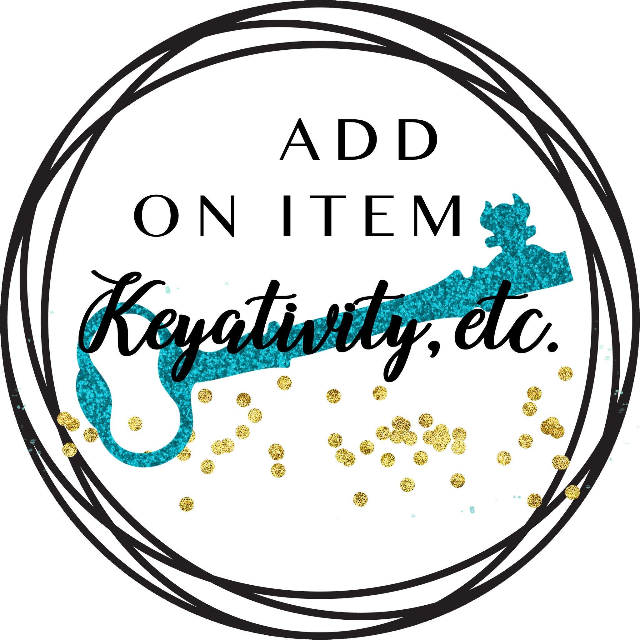Add on Item for Keychain: Charm - Etsy