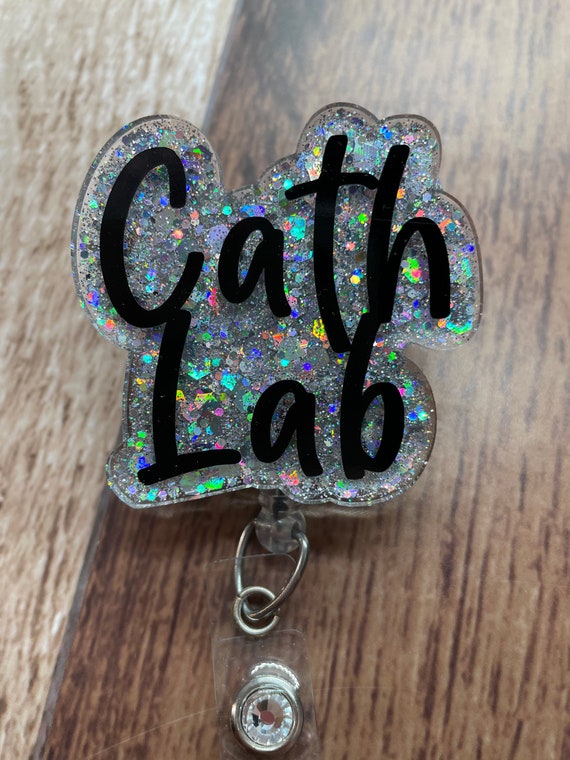 Cath Lab Badge Reel Medical Catheterization Laboratory | Etsy