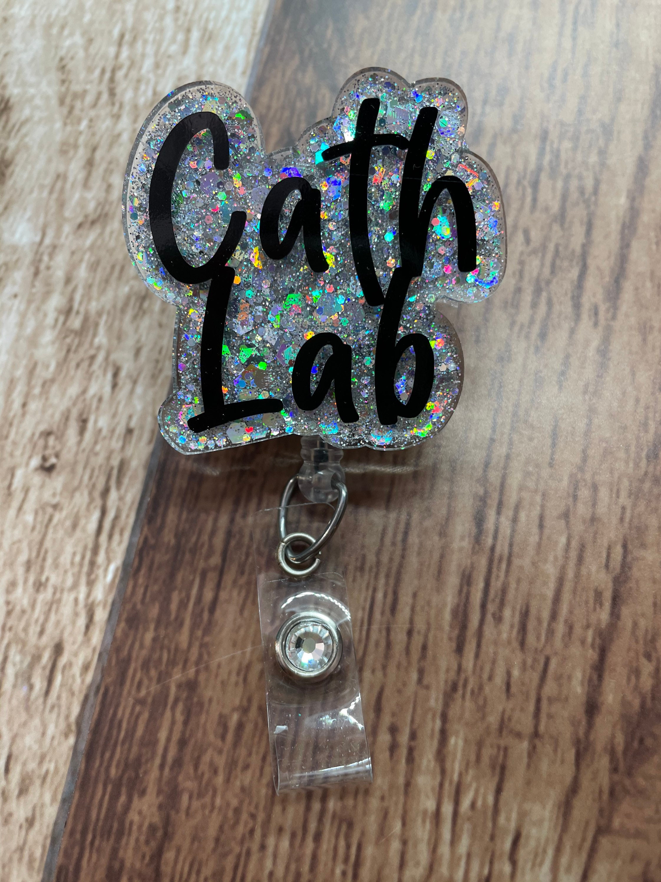 Cath Lab Badge Reel Medical Catheterization Laboratory Etsy