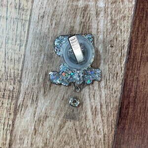 Exercise Physiologist Badge Reel • EP Therapy Physiotherapy Glitter • Made to Order Custom You Pick Colors imagem 3
