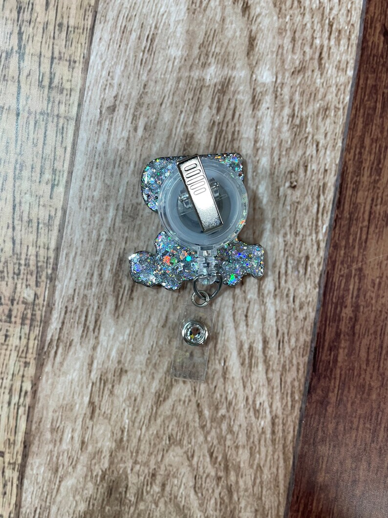 Exercise Physiologist Badge Reel • EP Therapy Physiotherapy Glitter • Made to Order Custom You Pick Colors imagem 3