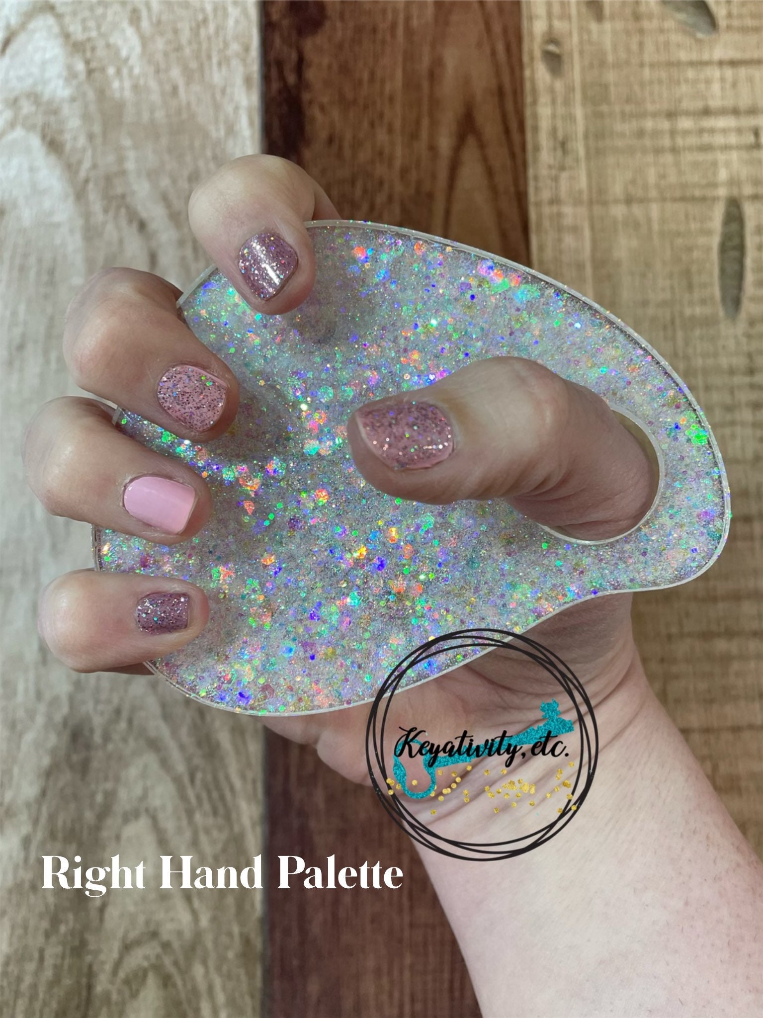 Glitter Acrylic Circles – The Polka Dotted Peach Supply Co.