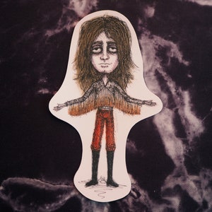 Ozzy Osbourne Sticker - Black Sabbath - vinylstickers, heavy metal rockmuziek jaren 70
