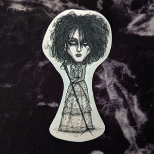 Rozz Williams Aufkleber – Christian Death, Shadow Project – Vinyl-Aufkleber, 80er Jahre Goth Post Punk Death Rock Musik