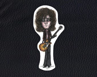 Jimmy Page Zoso Logo Vinyl Decal - Etsy 日本