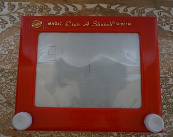 magic etch a sketch vintage