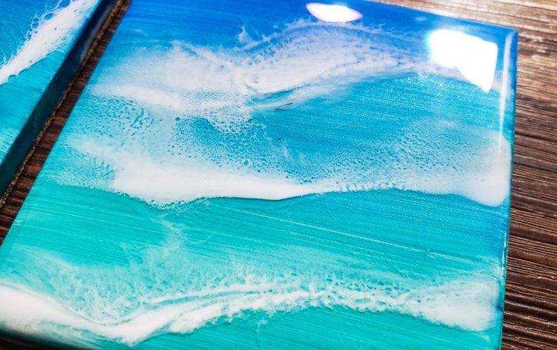 Ocean Wave Coasters-Set of 2