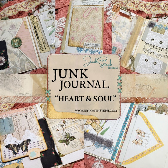 Handmade Junk Journal - Handmade Junk Journal -