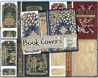 MILESTONE English Readers (ⅡB) 昭和レトロ Vintage Book Covers - Volume 2 - 19 stron pięknie