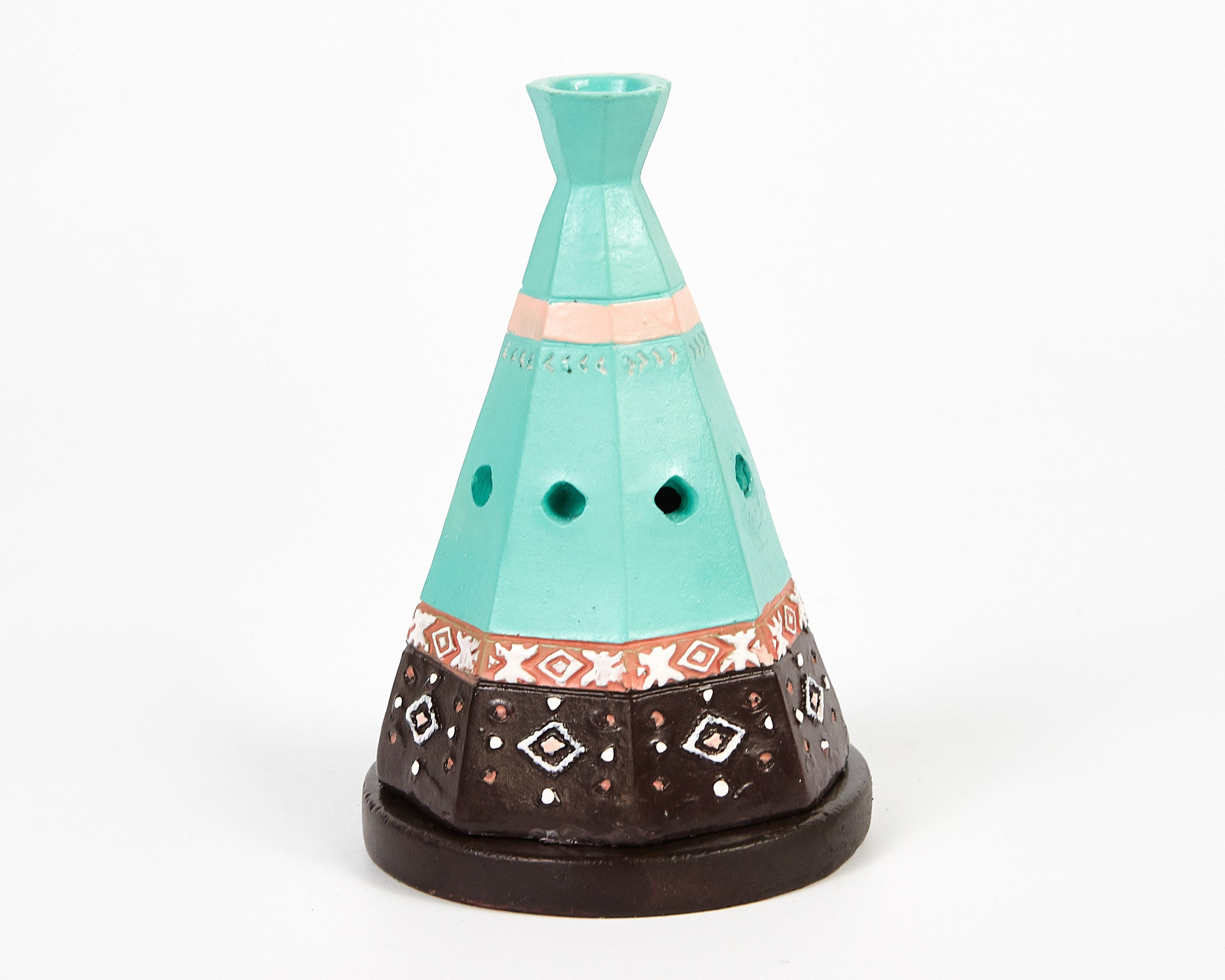 Boho Teepee Incense Cone Holder / Incense Burner Ash Catcher Etsy UK