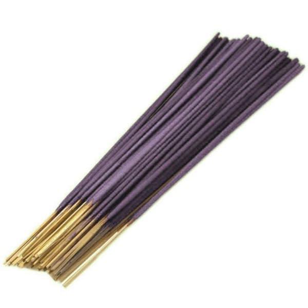 Lavender Incense Sticks Long Burning - Natural, Eco Friendly Bamboo Incense Sticks for Incense Holder, Incense Burner & Ash Catcher