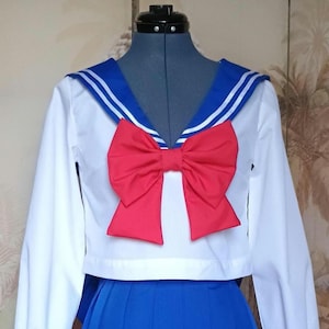 Sailor Moon Ami Mizuno Seifuku Anime Costume, Sailor Moon Iconic Blue Uniform Dress, Anime Costume, Ami Mizuno Cosplay, Sailor Moon Cosplay