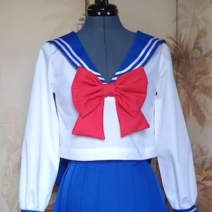 Ami Mizuno Sailor Mercury Cosplay Costume – Sailor Moon Anime Outfit Japanese School Uniform for Convention & Halloween