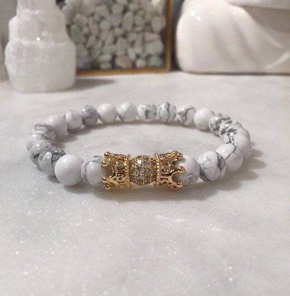 Crown cheap bead bracelet
