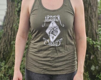 Camisetas sin mangas de la banda Mama Said String