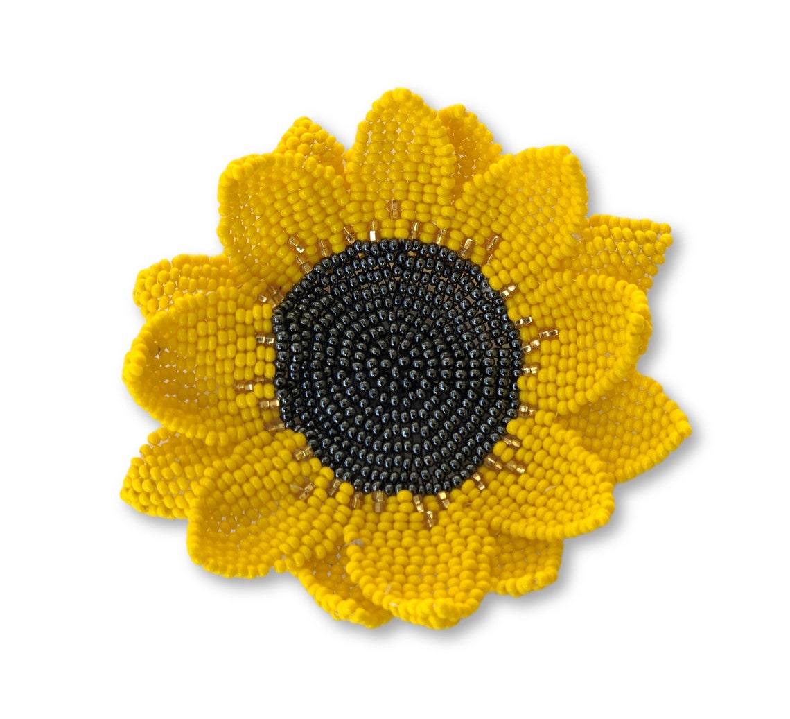 Elegant Sunflower Pin Gift for Her Collectible Charms - Etsy