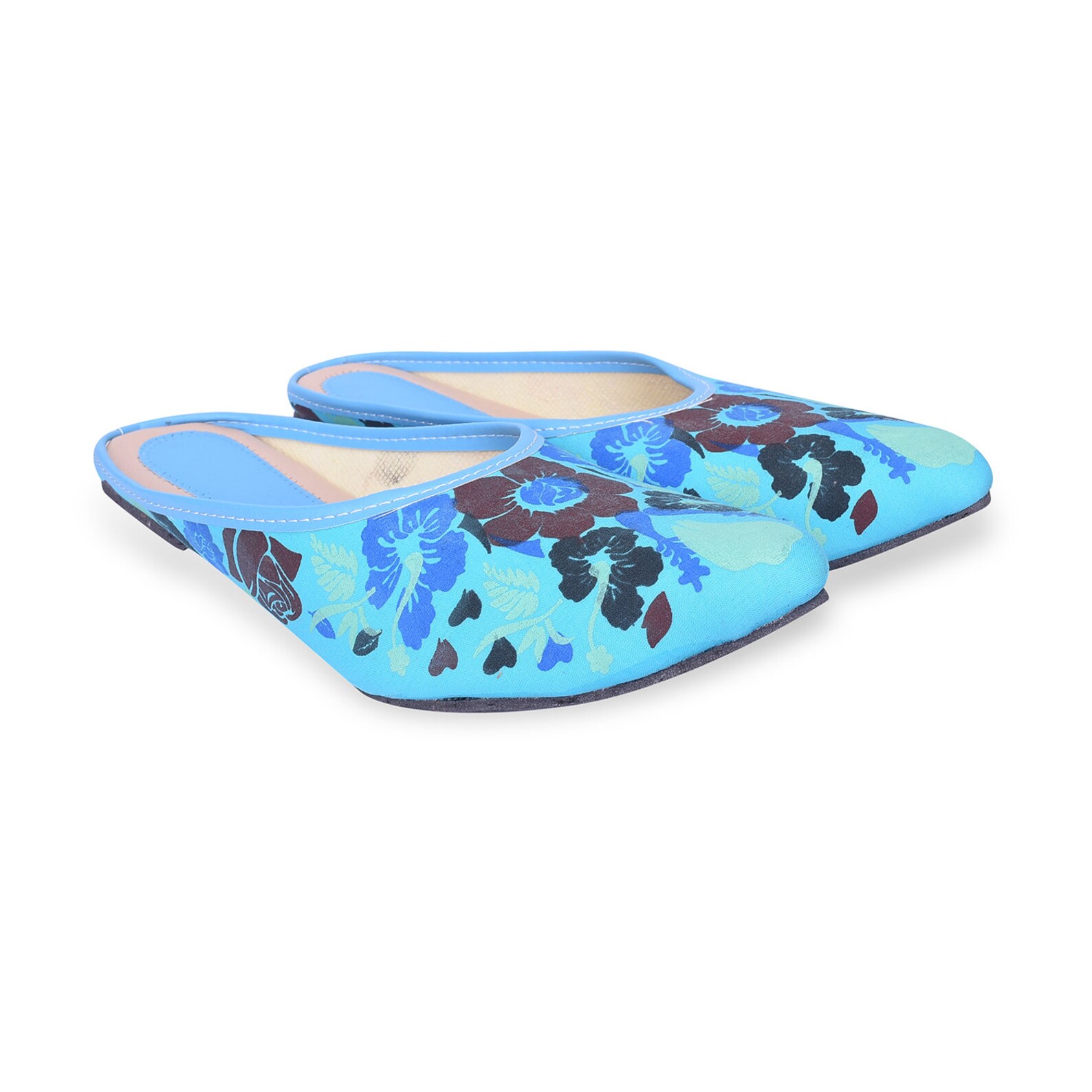 handmade printed casual ballet flat & slipper for women