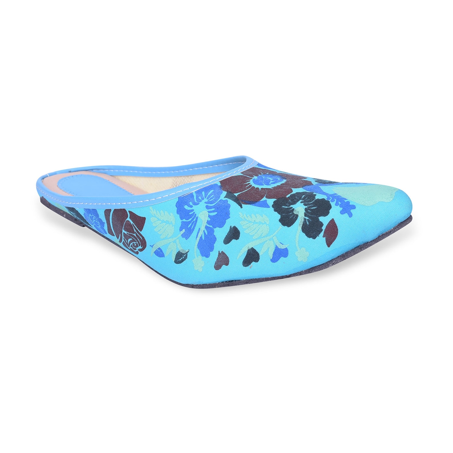 handmade printed casual ballet flat & slipper for women handmade printed casual ballet flat & slipper for women