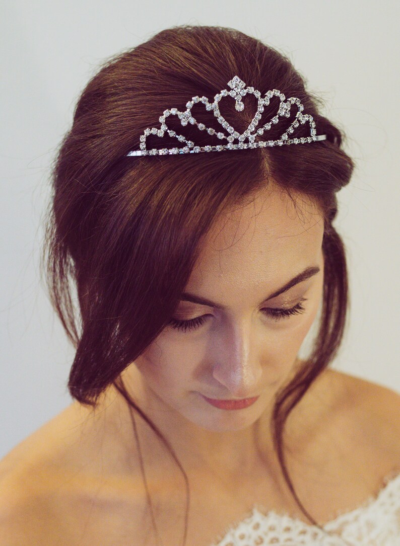 Diamante Tiara Headband Bridal Hair Accessories Etsy