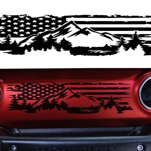 For Jeep Wrangler / Gladiator USA Flag Dashboard Glove Box - Etsy