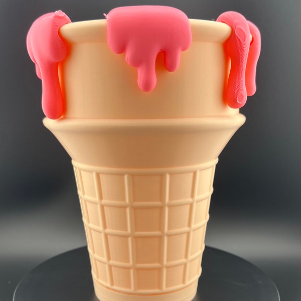 Ice cream cone planter