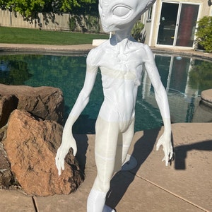 Life-size Gray Alien DIY Model - Etsy