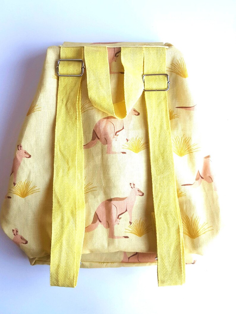 Kangaroo Small Backpack /kid Backpack Australian Design Etsy