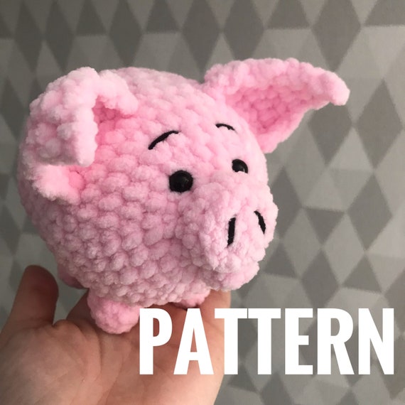 pig stuffed animal pattern