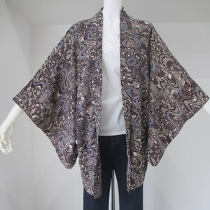 NO.105 Japanese vintage Haori Kimono Jacket very good condition!