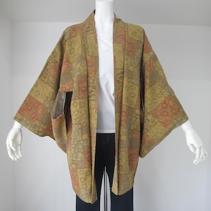 NO.107 Japanese vintage Haori Kimono Jacket very good condition!