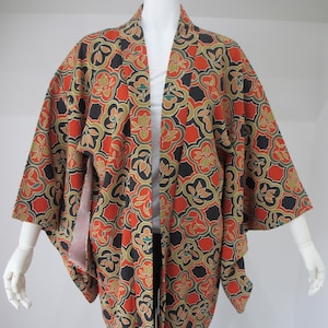 NO.618 Japanese vintage Haori Kimono Jacket very good condition!